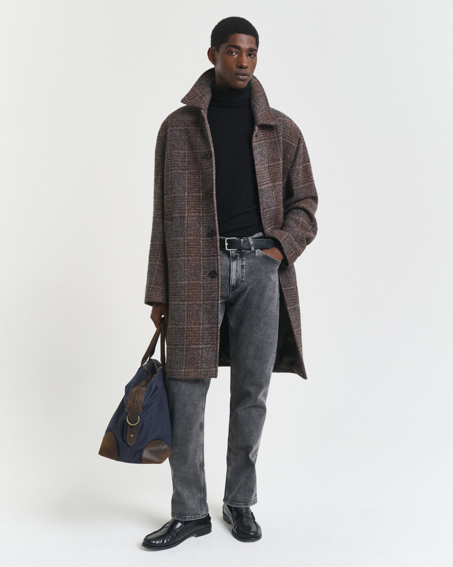 Παντελόνι Τζιν Black Wash Σε Κανονική Γραμμή GANT