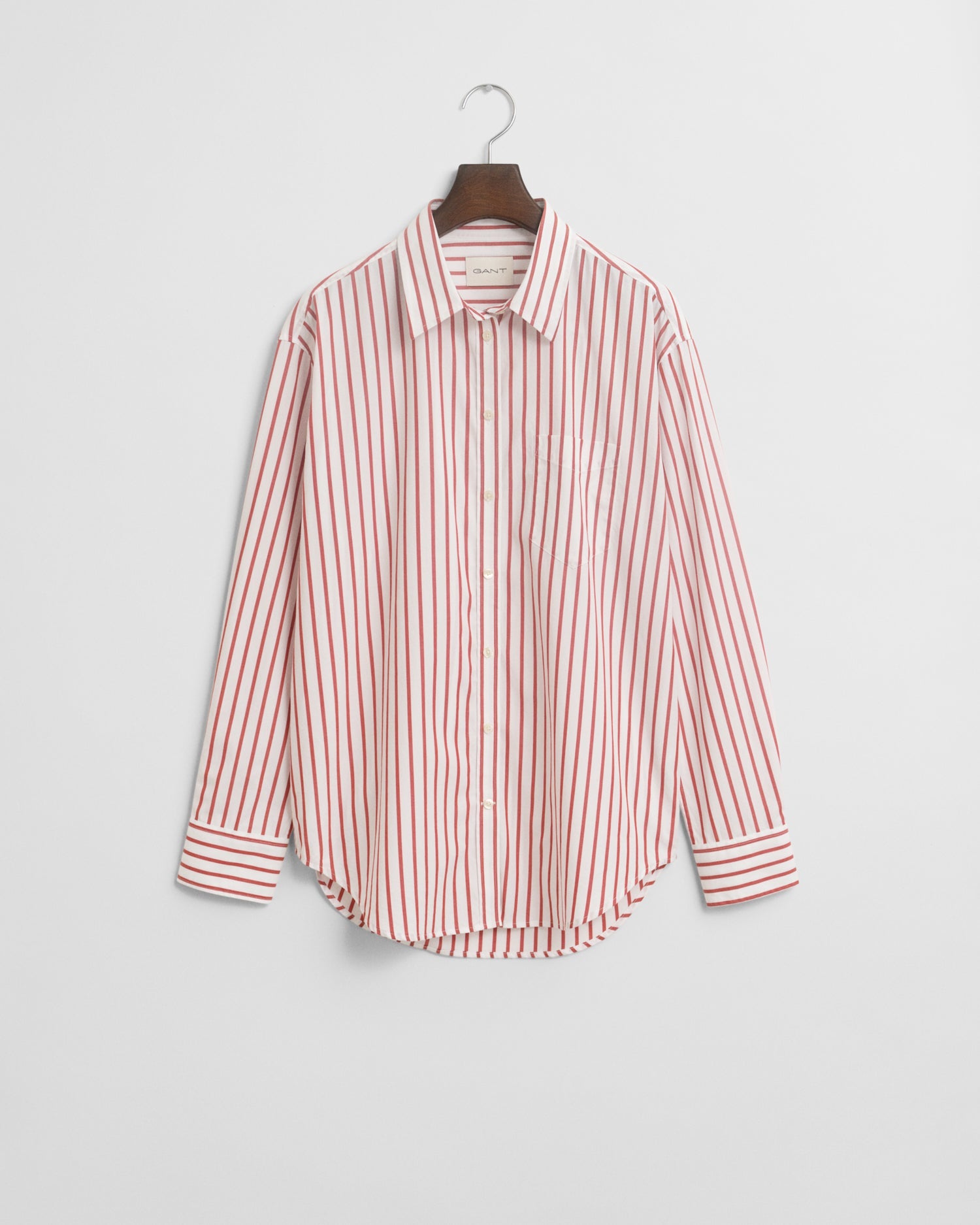 Πουκάμισο Ριγέ Poplin Σε Χαλαρή Γραμμή GANT