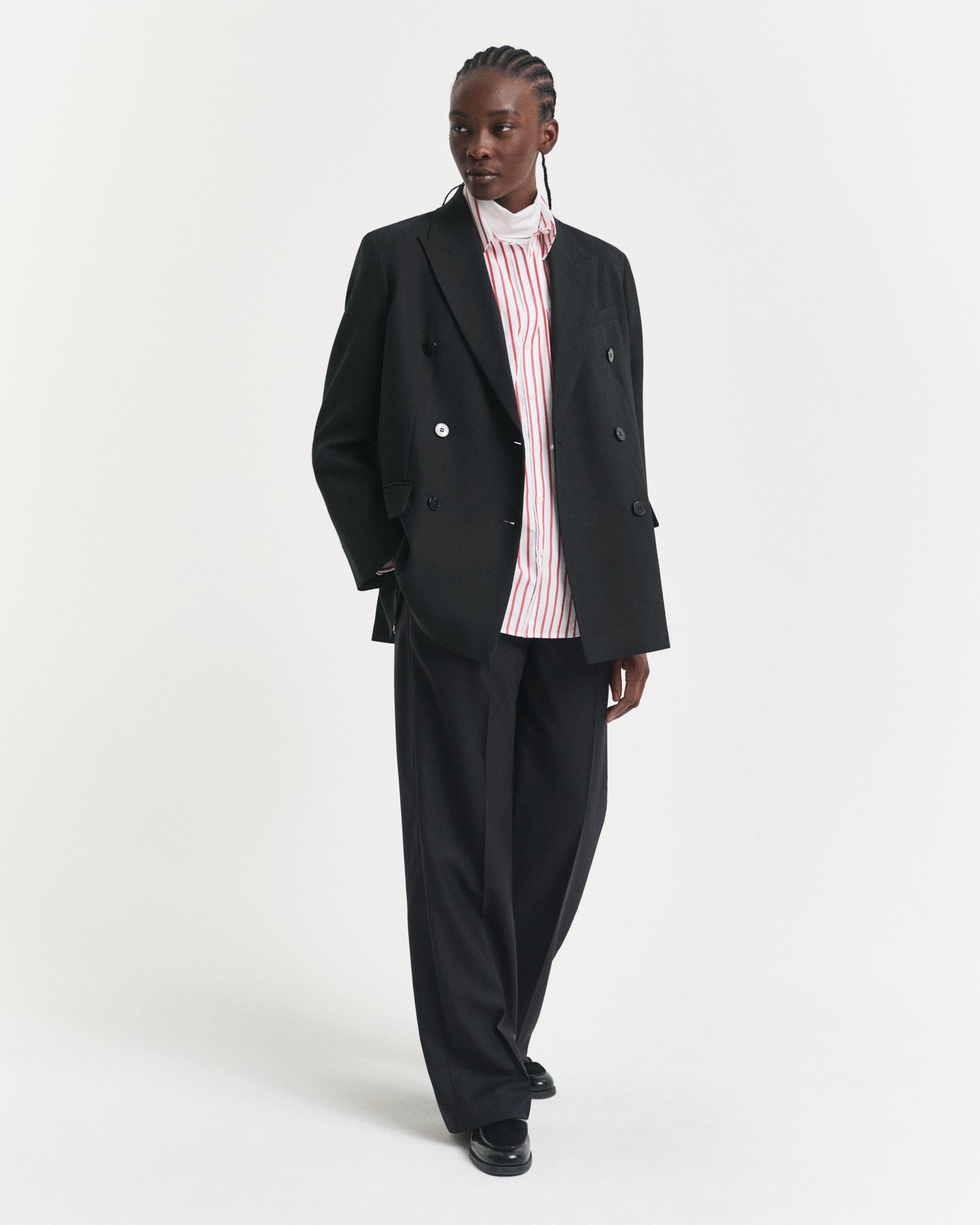 Πουκάμισο Ριγέ Poplin Σε Χαλαρή Γραμμή GANT