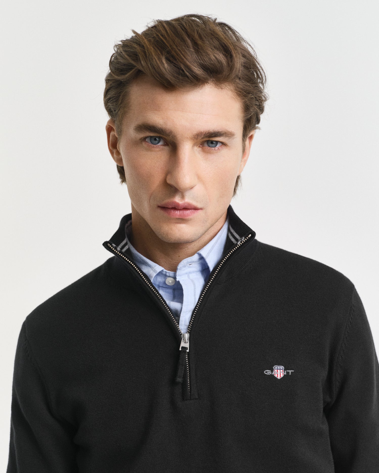 Bαμβακερό Πουλόβερ Half-zip GANT