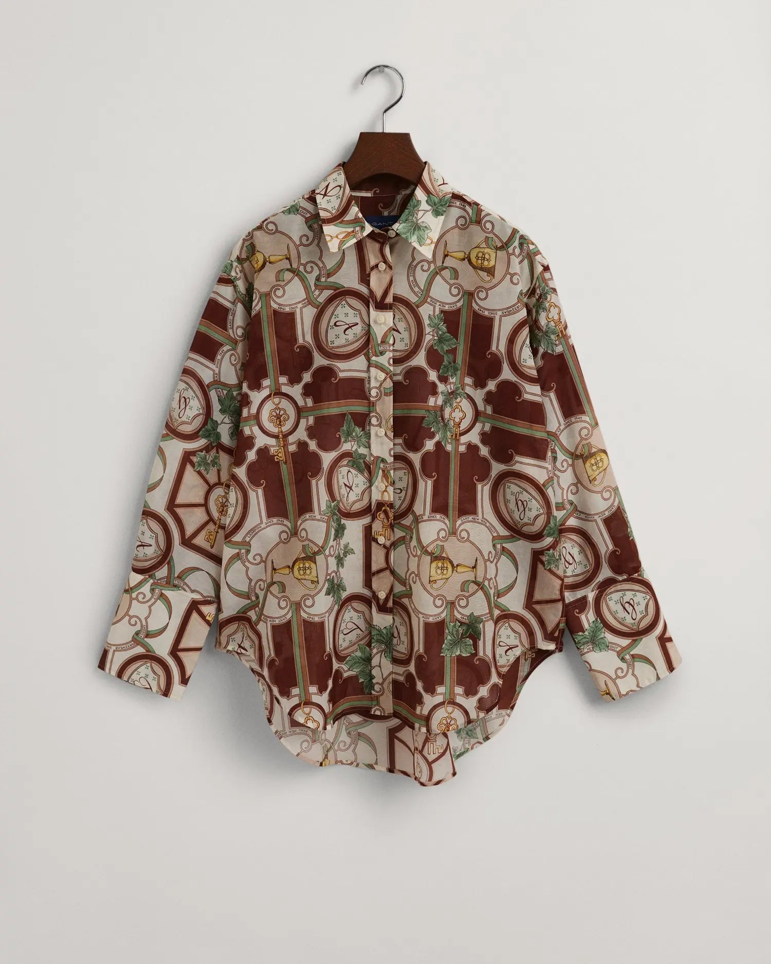 Πουκάμισο American Luxe Cotton Silk Σε Χαλαρή Γραμμή (Outlet) GANT