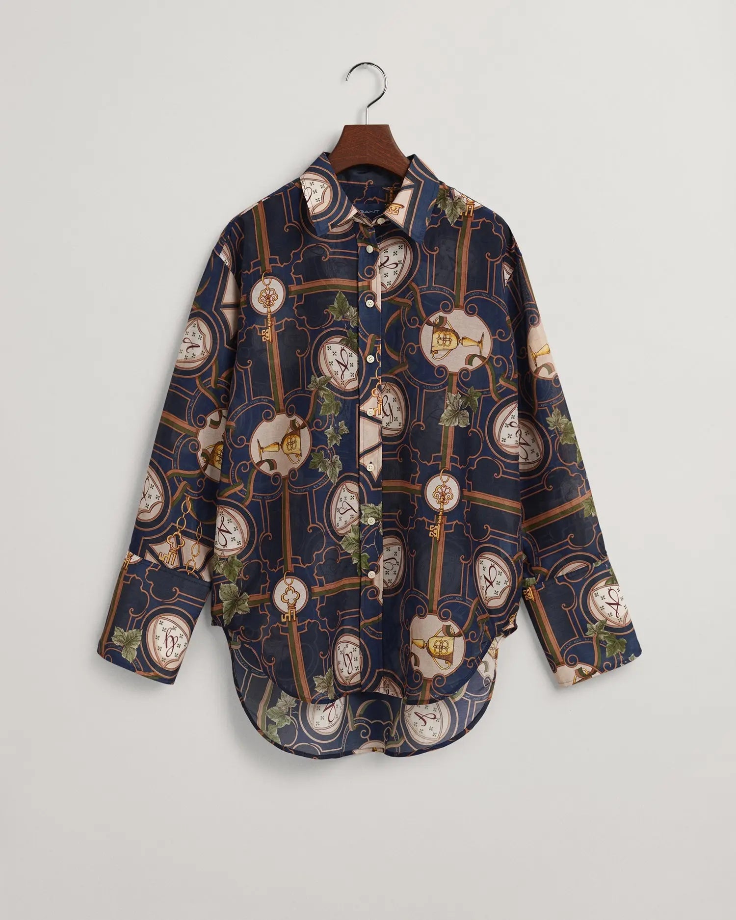 Πουκάμισο American Luxe Cotton Silk Σε Χαλαρή Γραμμή (Outlet) GANT