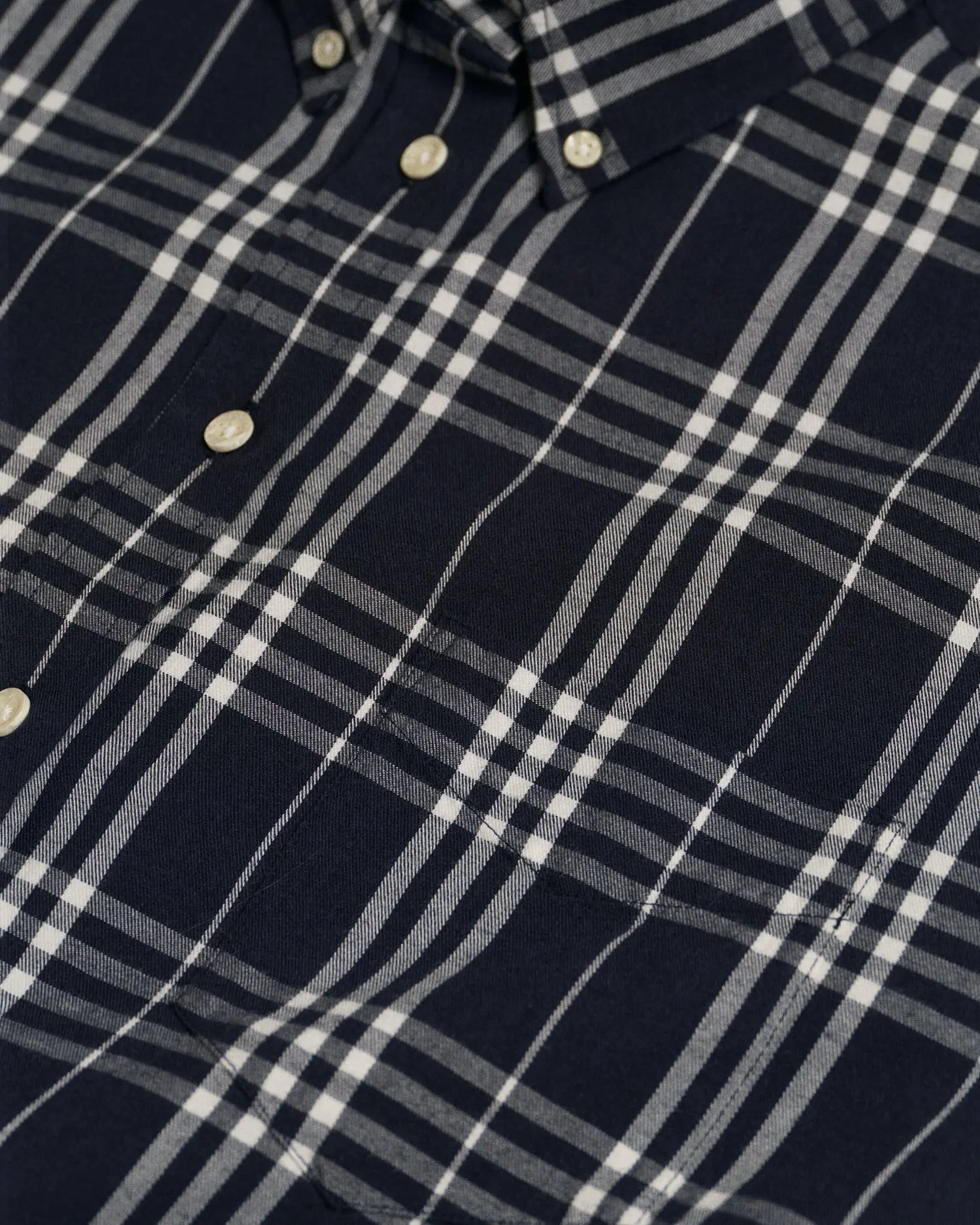 Πουκάμισο Check Flannel Σε Χαλαρή Γραμμή (Outlet) GANT