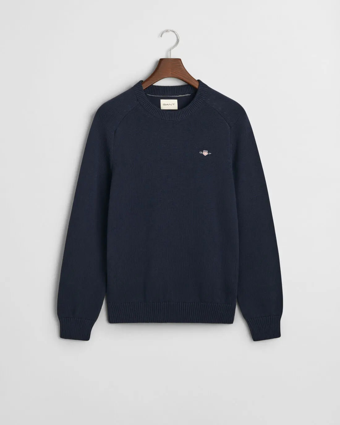 Πουλόβερ Βαμβακερό Με Λαιμόκοψη GANT
