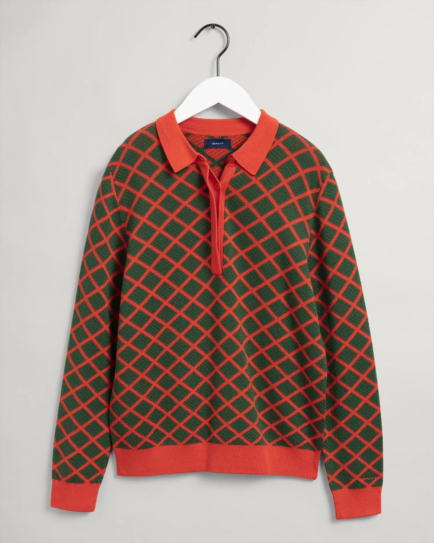Μπλούζα Heavy Rugger Με Μοτίβο Argyle (Outlet) GANT