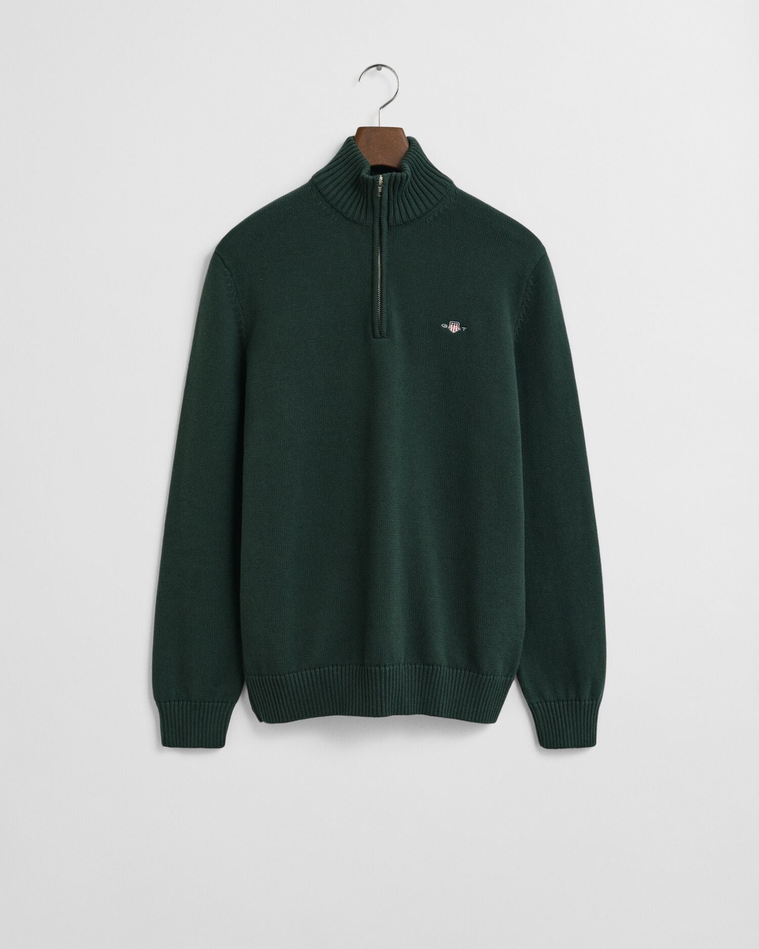 Πουλόβερ Casual Βαμβακερό Half-Zip GANT