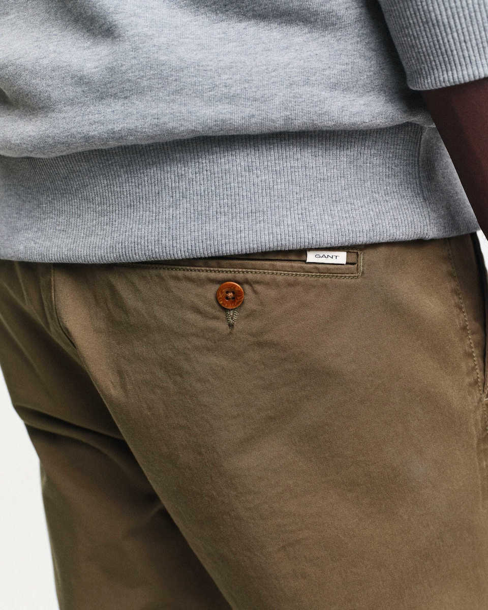 Παντελόνι Chinos Twill Σε Στενή Γραμμή (L34) GANT