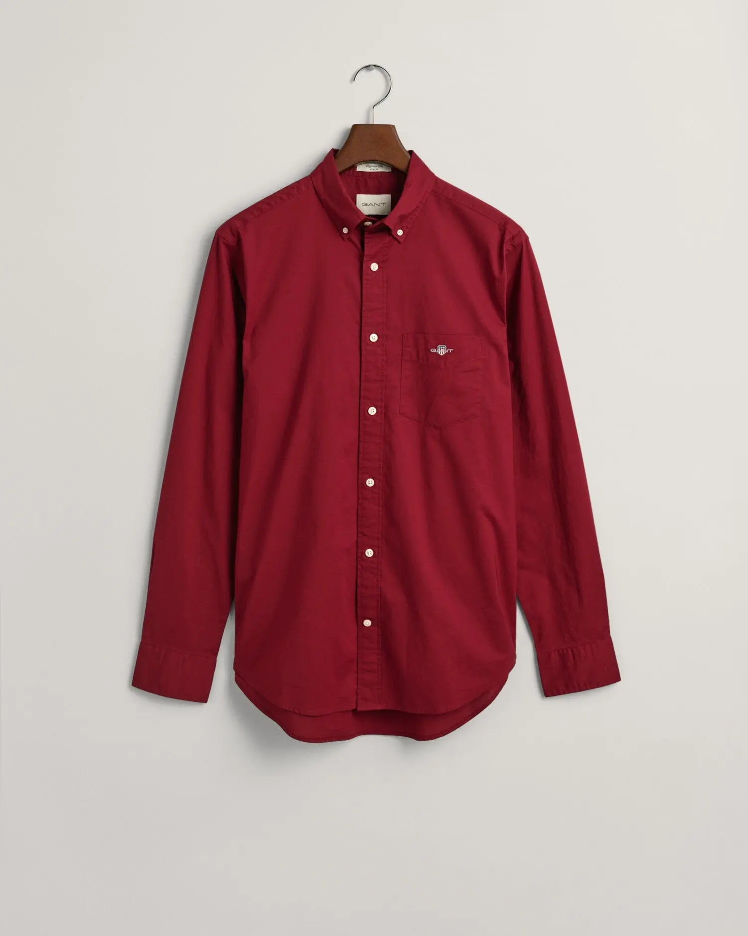 Πουκάμισο Poplin Σε Κανονική Γραμμή GANT