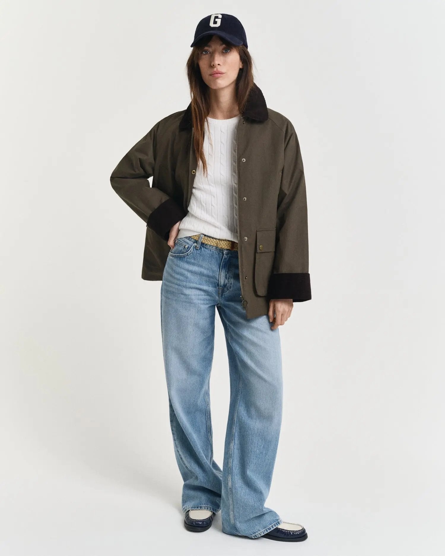 Πουλόβερ Βαμβακερό Με Πλέξη Cable GANT