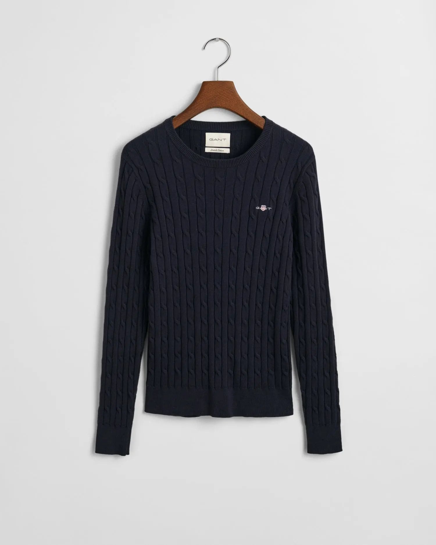 Πουλόβερ Βαμβακερό Με Πλέξη Cable GANT