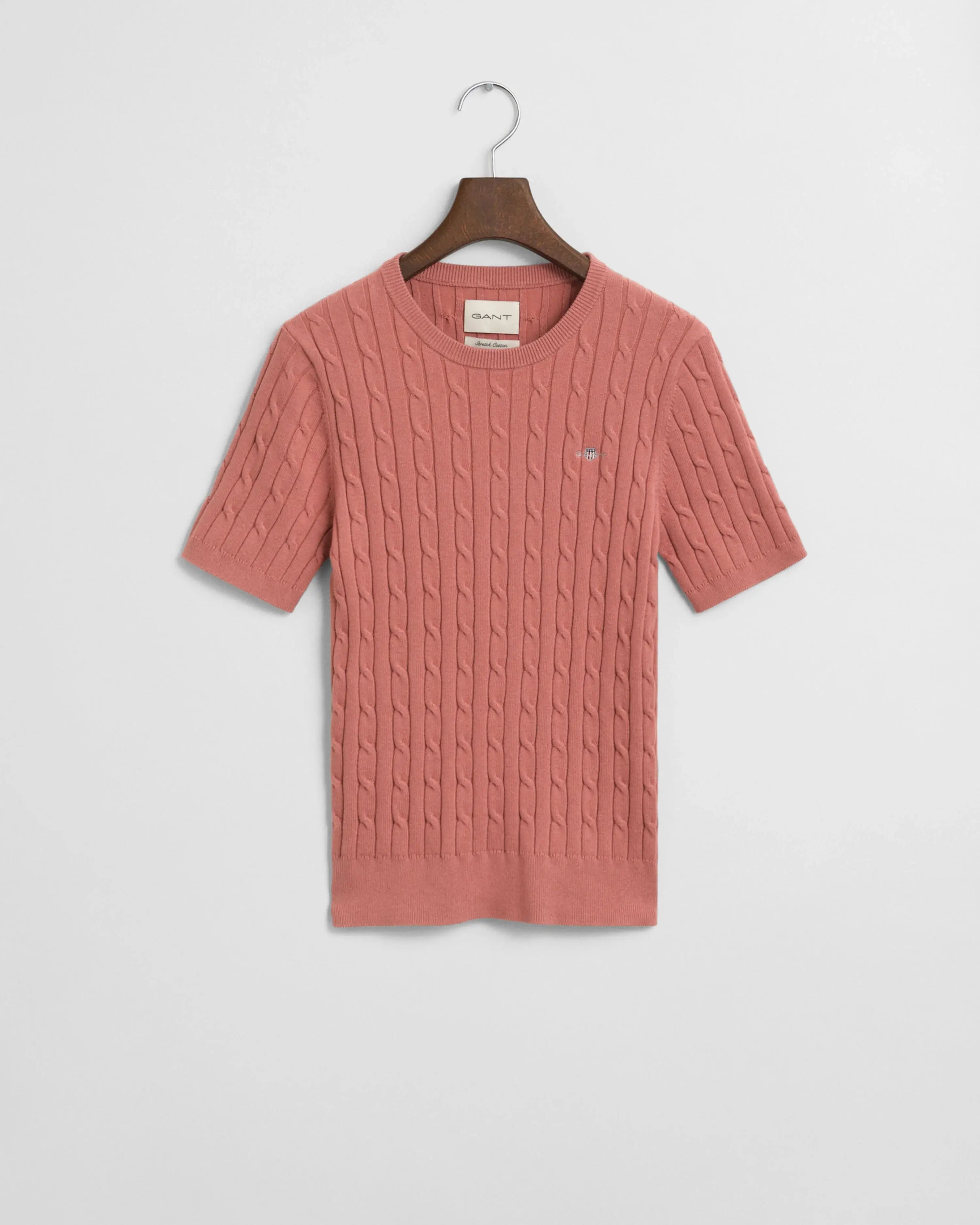 Πουλόβερ Mε Κοντά Μανίκια & Λογότυπο Archive Shield GANT