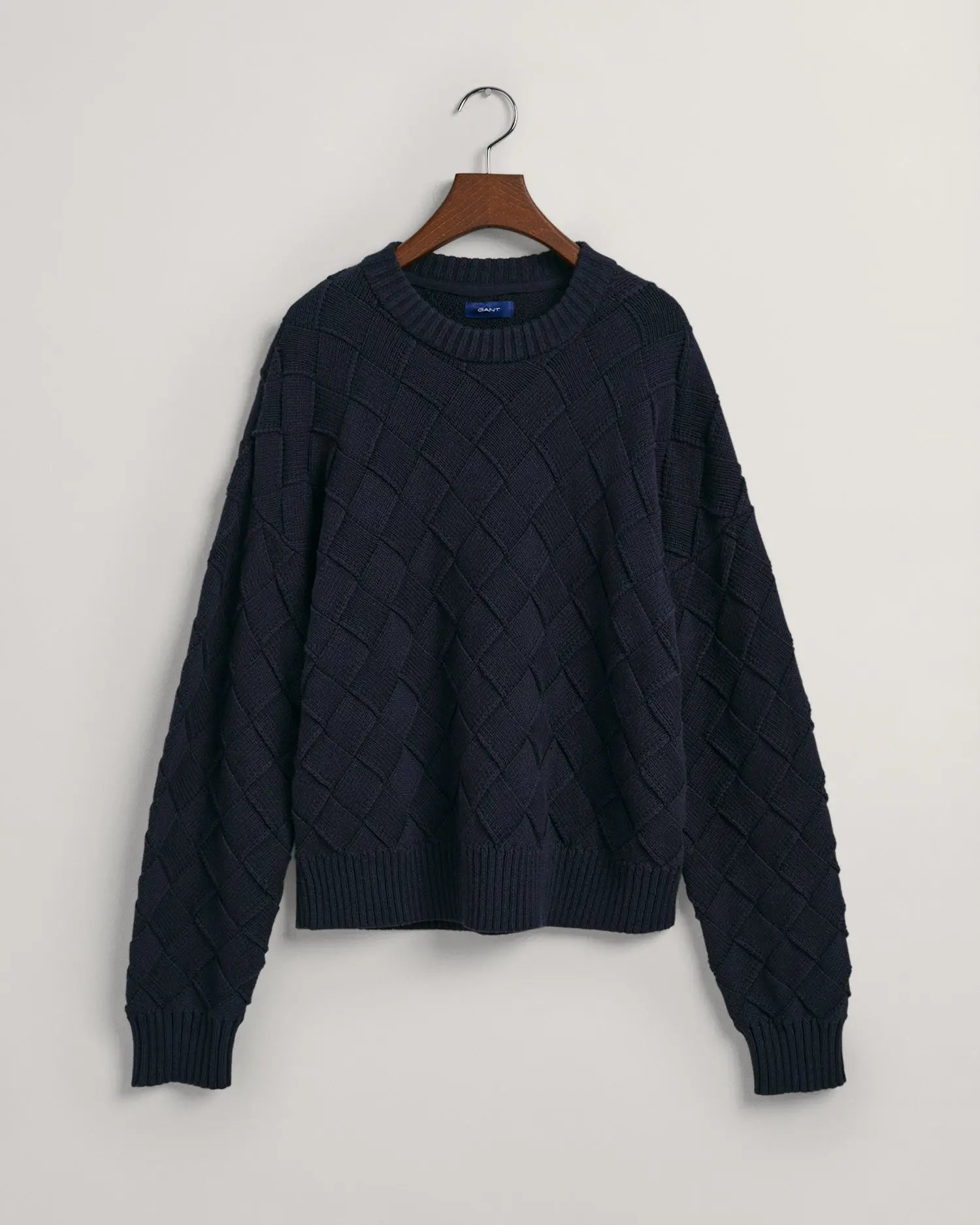 Πουλόβερ Weave Knit Με Λαιμόκοψη (Outlet) GANT