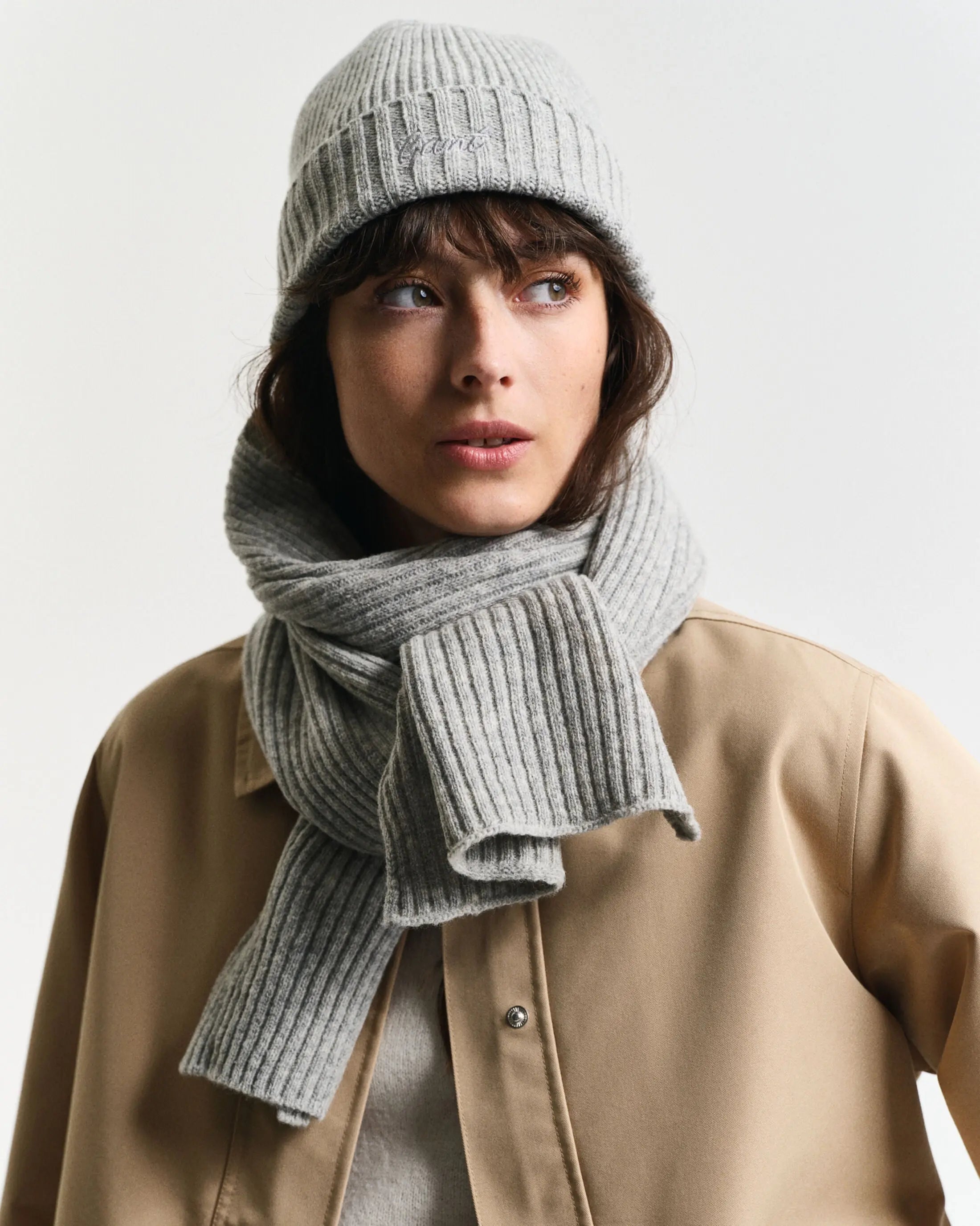 Σετ Δώρου Σκούφος-Κασκόλ Script Graphic (Outlet)