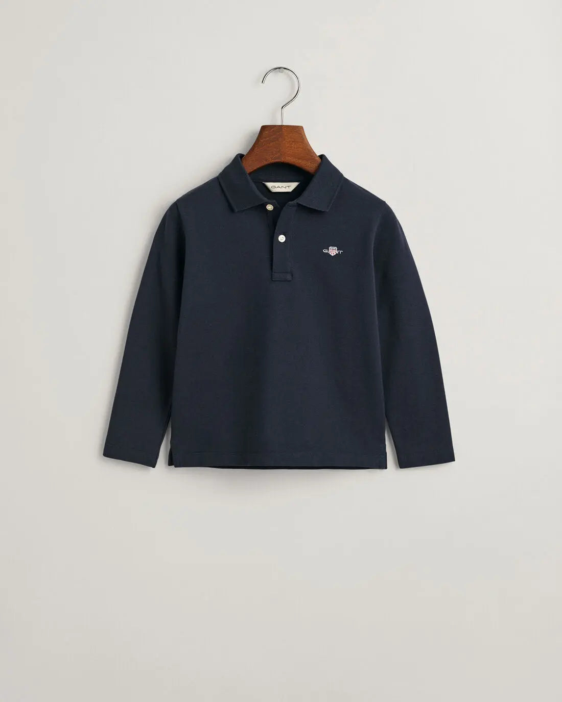 Μπλούζα Μακρυμάνικη Παιδική Πικέ Πόλο Shield (Outlet) GANT