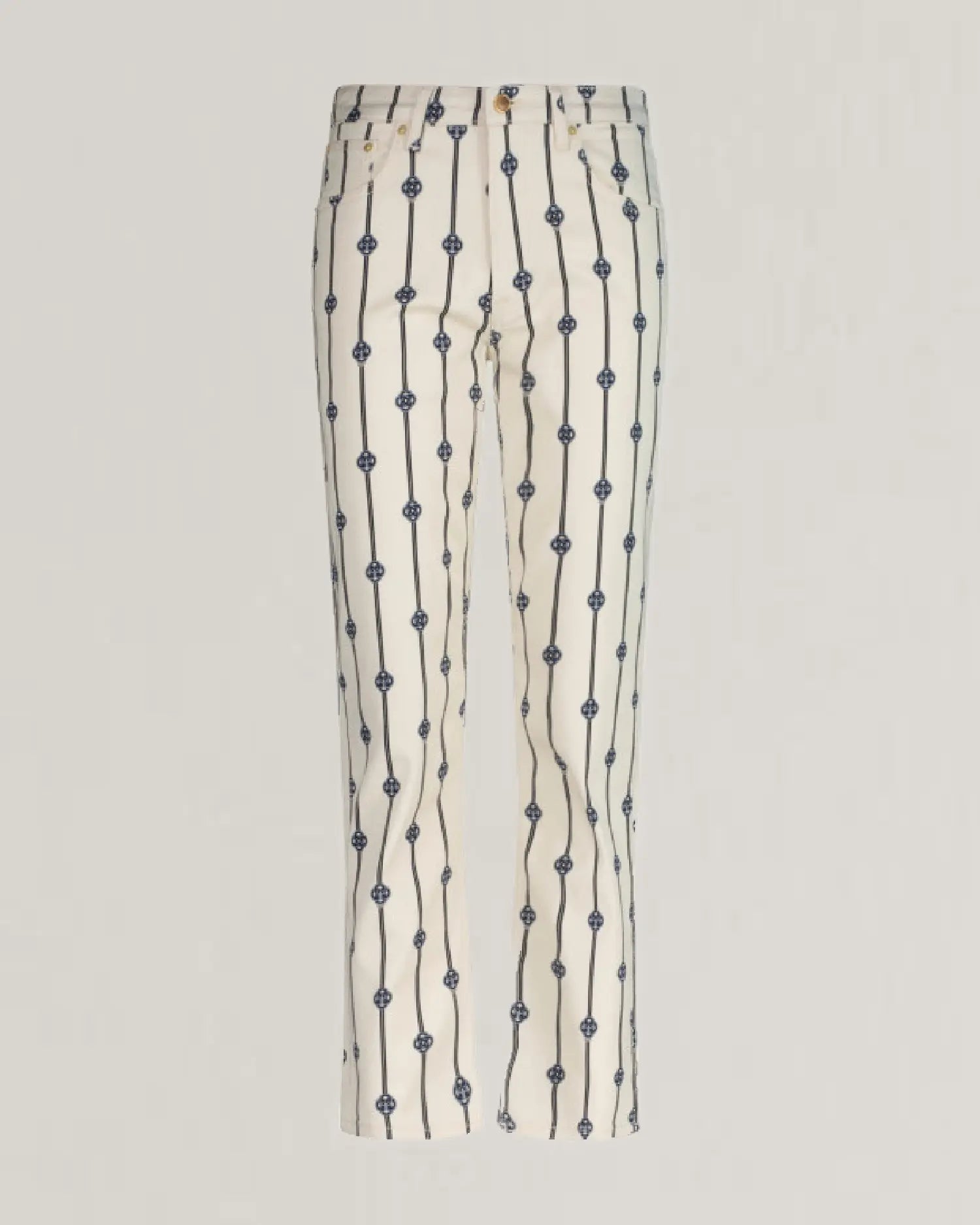 Παντελόνι Τζιν Straight Με Μοτίβο Monogram (Outlet) GANT