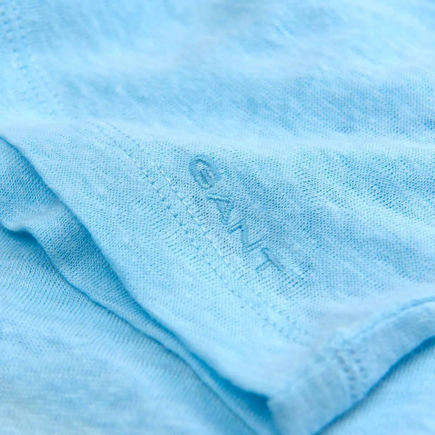 T-Shirt Λινό Με Λαιμόκοψη (Outlet) GANT