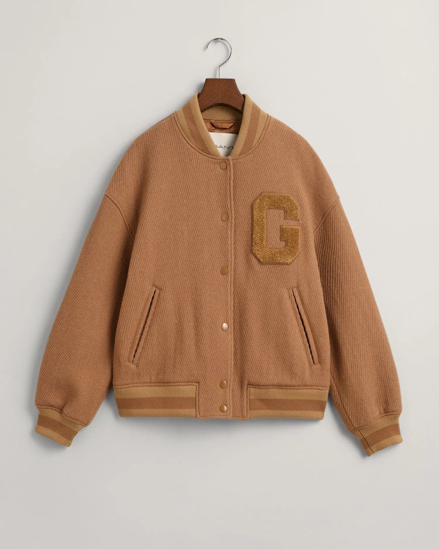 Μπουφάν Μάλλινο Twill Varsity (Outlet) GANT