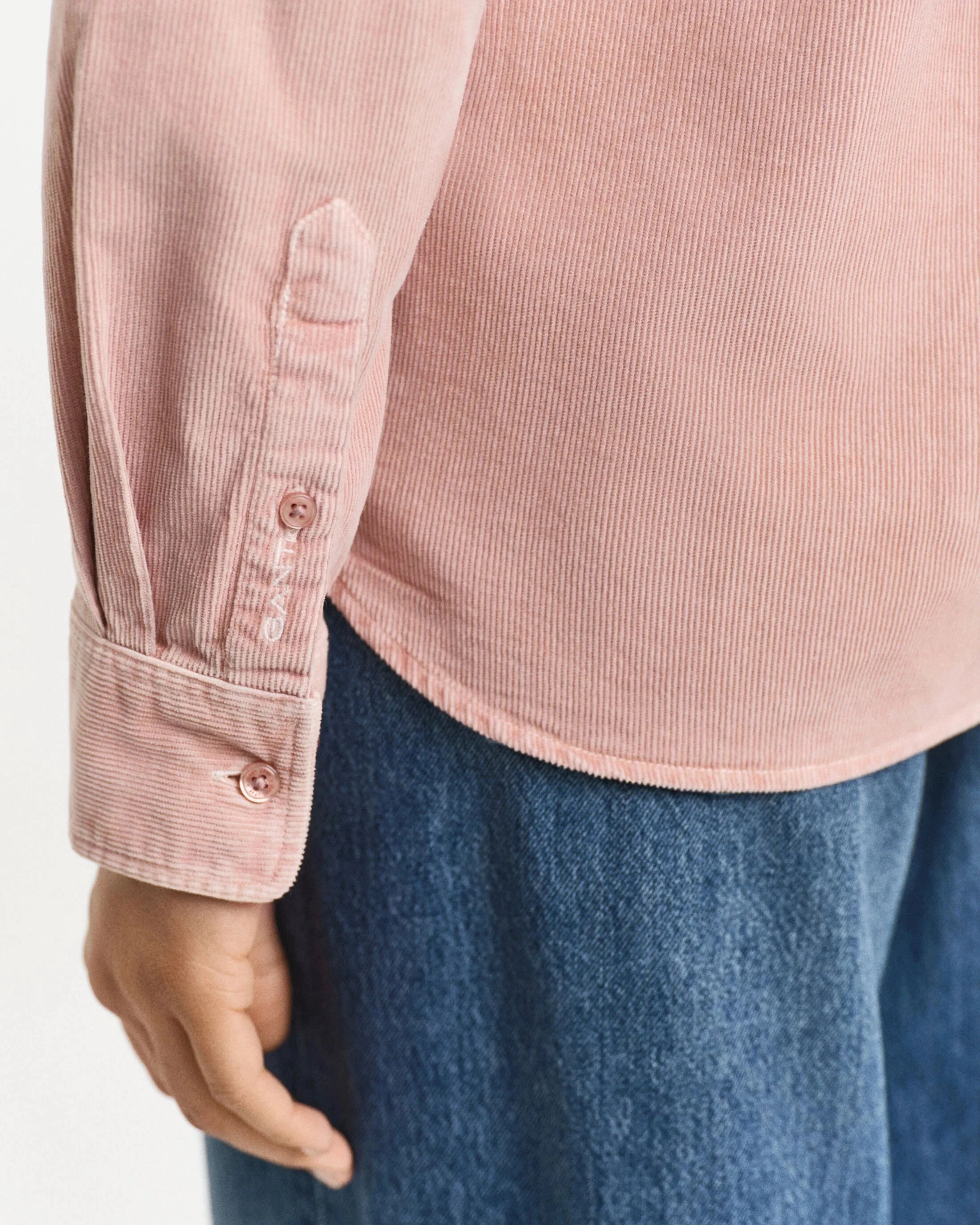 Πουκάμισο Βαμβακερό Κοτλέ Σε Κανονική Γραμμή GANT