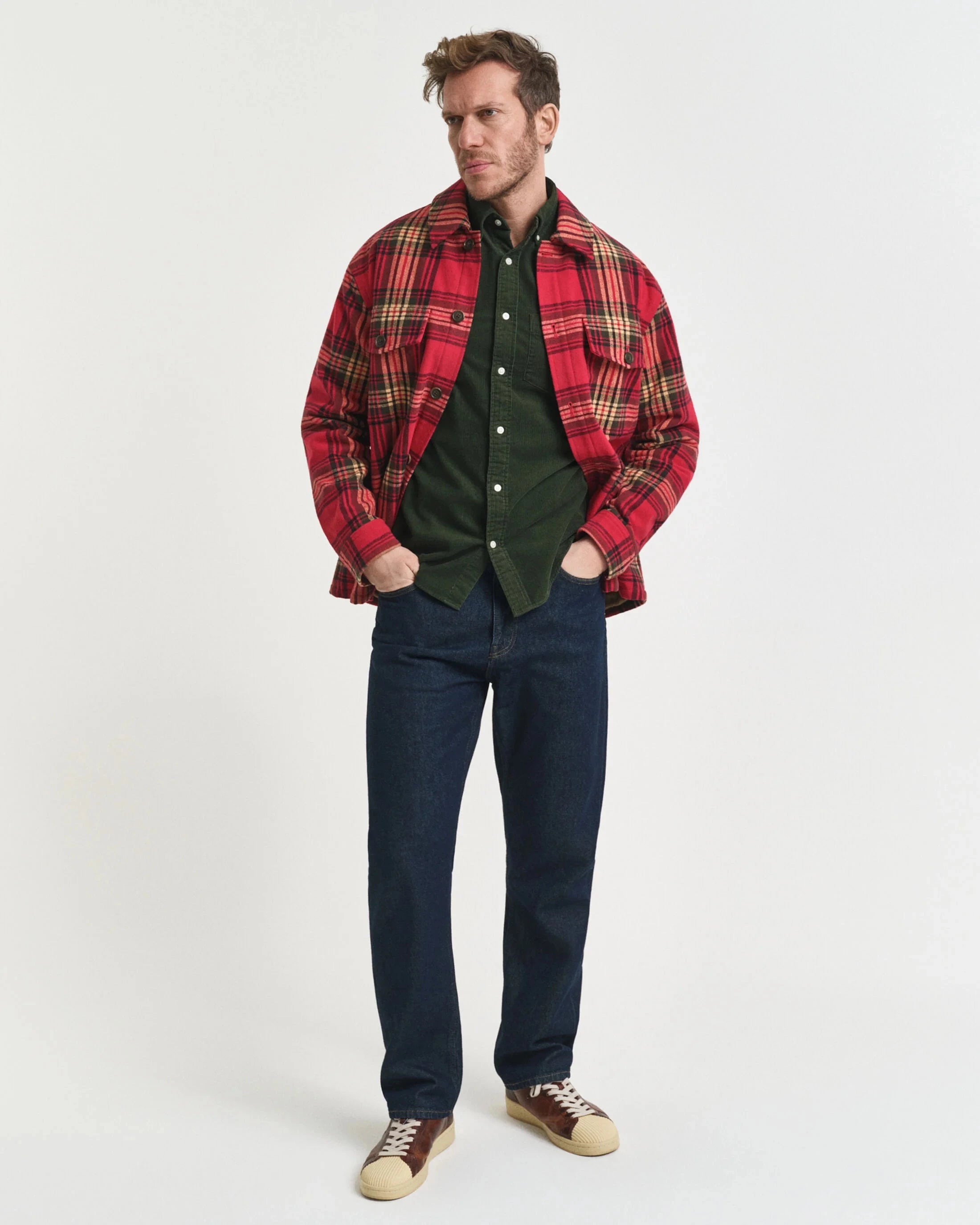 Πουκάμισο Κοτλέ Σε Κανονική Γραμμή GANT