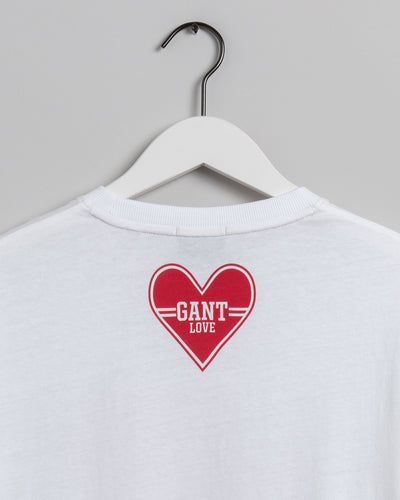Unisex T-Shirt Με Καρδιά (Outlet)