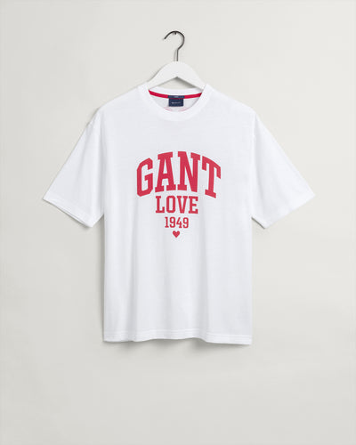 Unisex T-Shirt Με Καρδιά (Outlet)