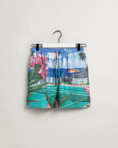 Σορτσάκι Scenery Print Drawstring (Outlet)