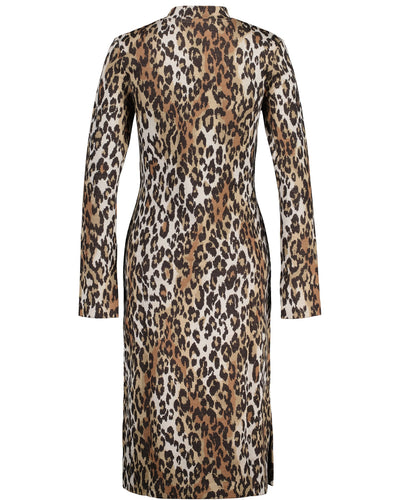 Φόρεμα Leopard Jaquared Jersey (Outlet)