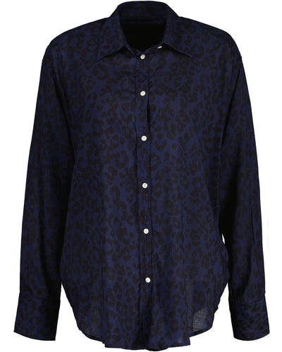 Πουκάμισο Leopard Modal Σε Χαλαρή Γραμμή (Outlet)