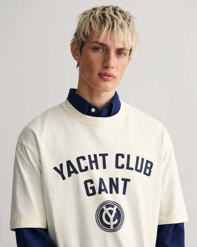 T-Shirt GANT Yacht Club (Outlet)