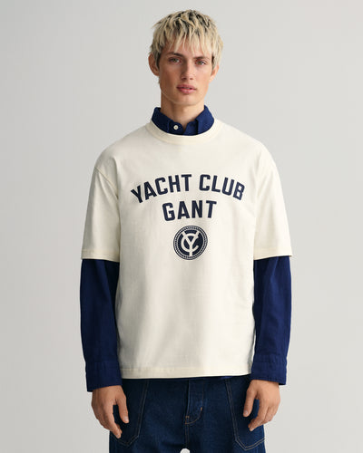 T-Shirt GANT Yacht Club (Outlet)