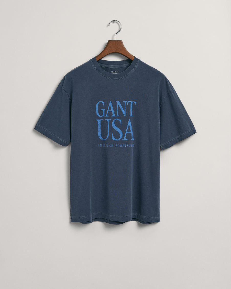 T-Shirt Sunfaded GANT USA (Outlet)
