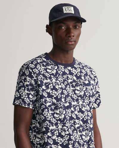 T-Shirt Με Floral Μοτίβο (Outlet)