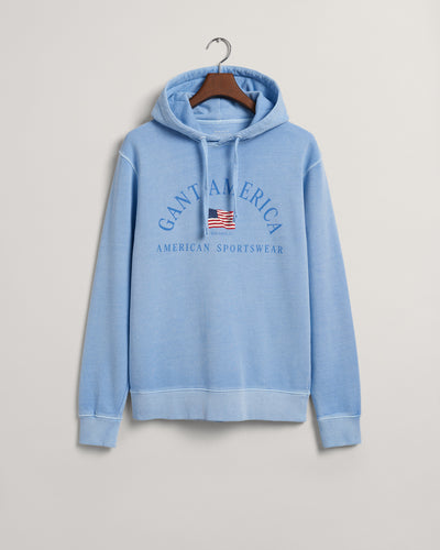 Φούτερ Με Κουκούλα Sunfaded GANT USA (Outlet)