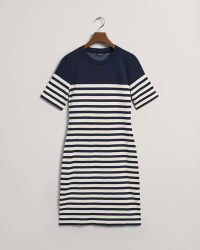 Φόρεμα T-Shirt Ριγέ (Outlet)