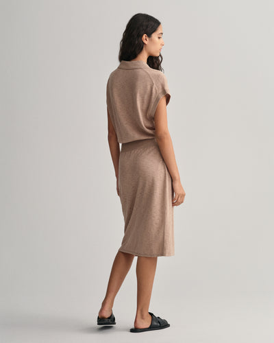 Φόρεμα Λινό Collared (Outlet)