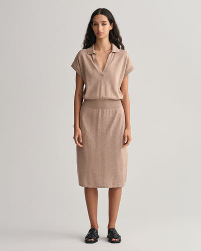 Φόρεμα Λινό Collared (Outlet)