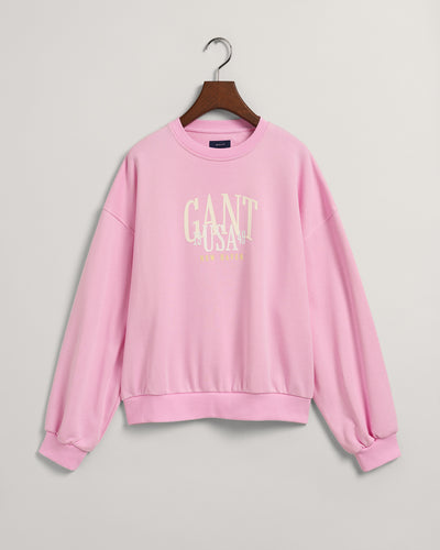 Φούτερ Oversized GANT USA Για Έφηβους (Outlet)