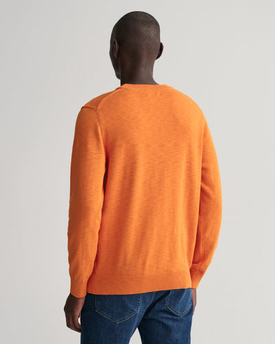 Πουλόβερ Cotton Flamme Με Λαιμόκοψη (Outlet)