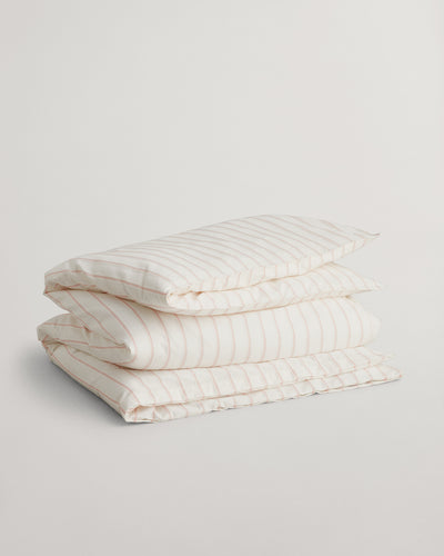 Παπλωματοθήκη Διπλή Dobby Stripe 240x220 (Outlet)