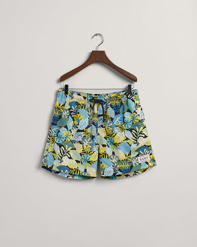 Μαγιό Mε Μοτίβο Tropical Σε Κανονική Γραμμή (Outlet)