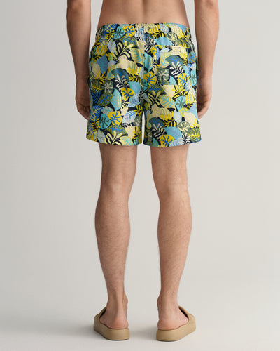 Μαγιό Mε Μοτίβο Tropical Σε Κανονική Γραμμή (Outlet)