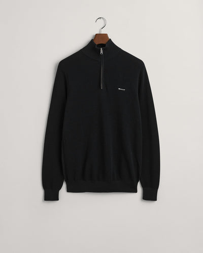 Πουλόβερ Βαμβακερό Πικέ Half-Zip