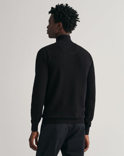 Πουλόβερ Βαμβακερό Πικέ Half-Zip
