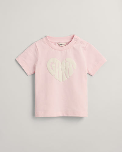 Βρεφικό T-Shirt Με Λογότυπο Heart