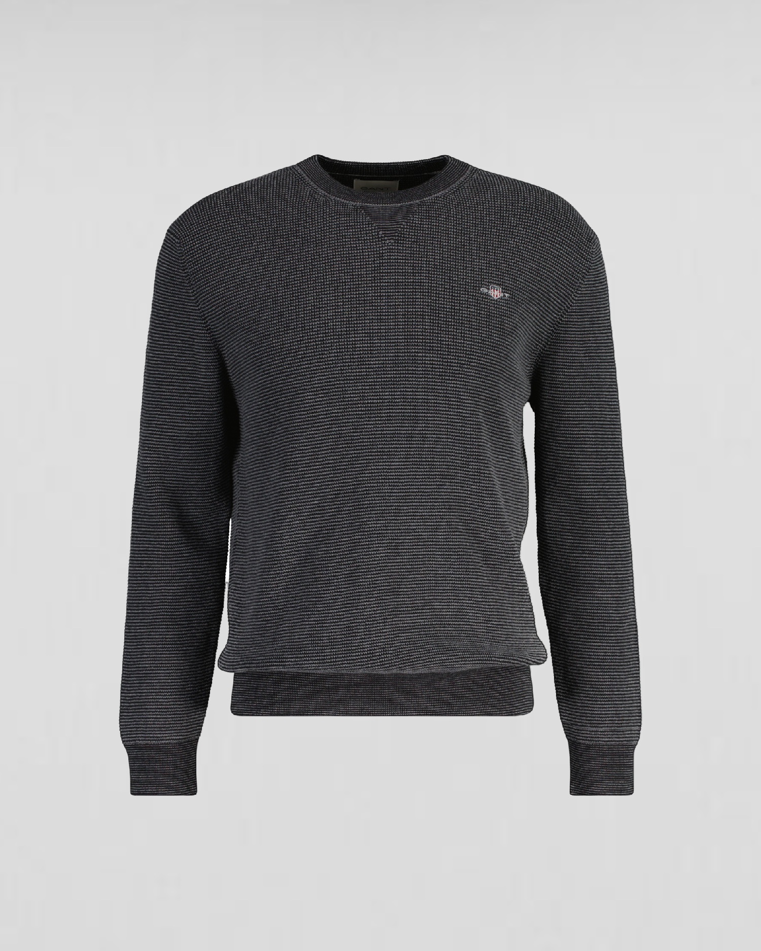 Πουλόβερ Textured 2-Τoned Με Λαιμόκοψη (Outlet) ΕΠΙΣΤΡΟΦΗ GANT