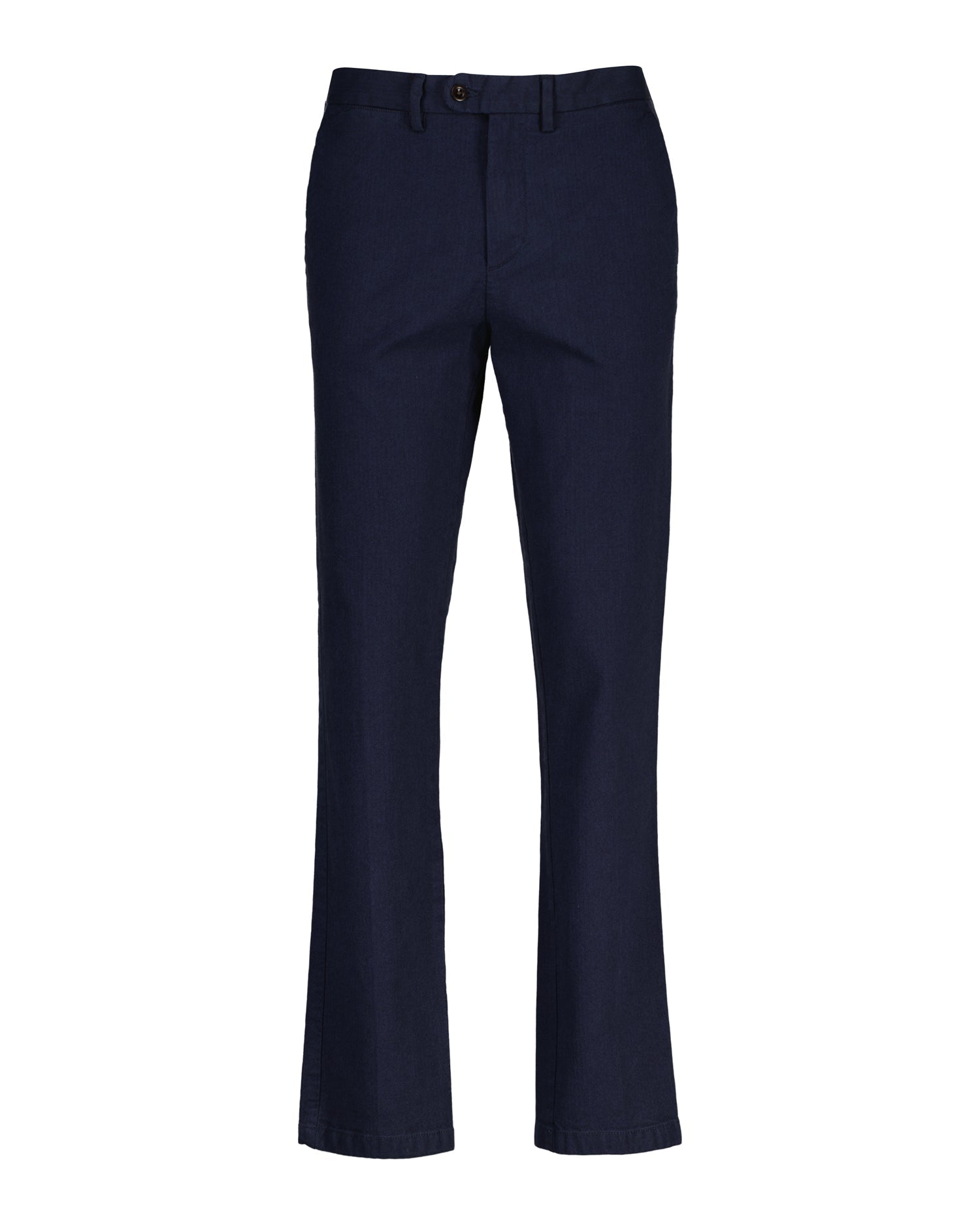 Παντελόνι Herringbone Βαμβακερό Σε Στενή Γραμμή