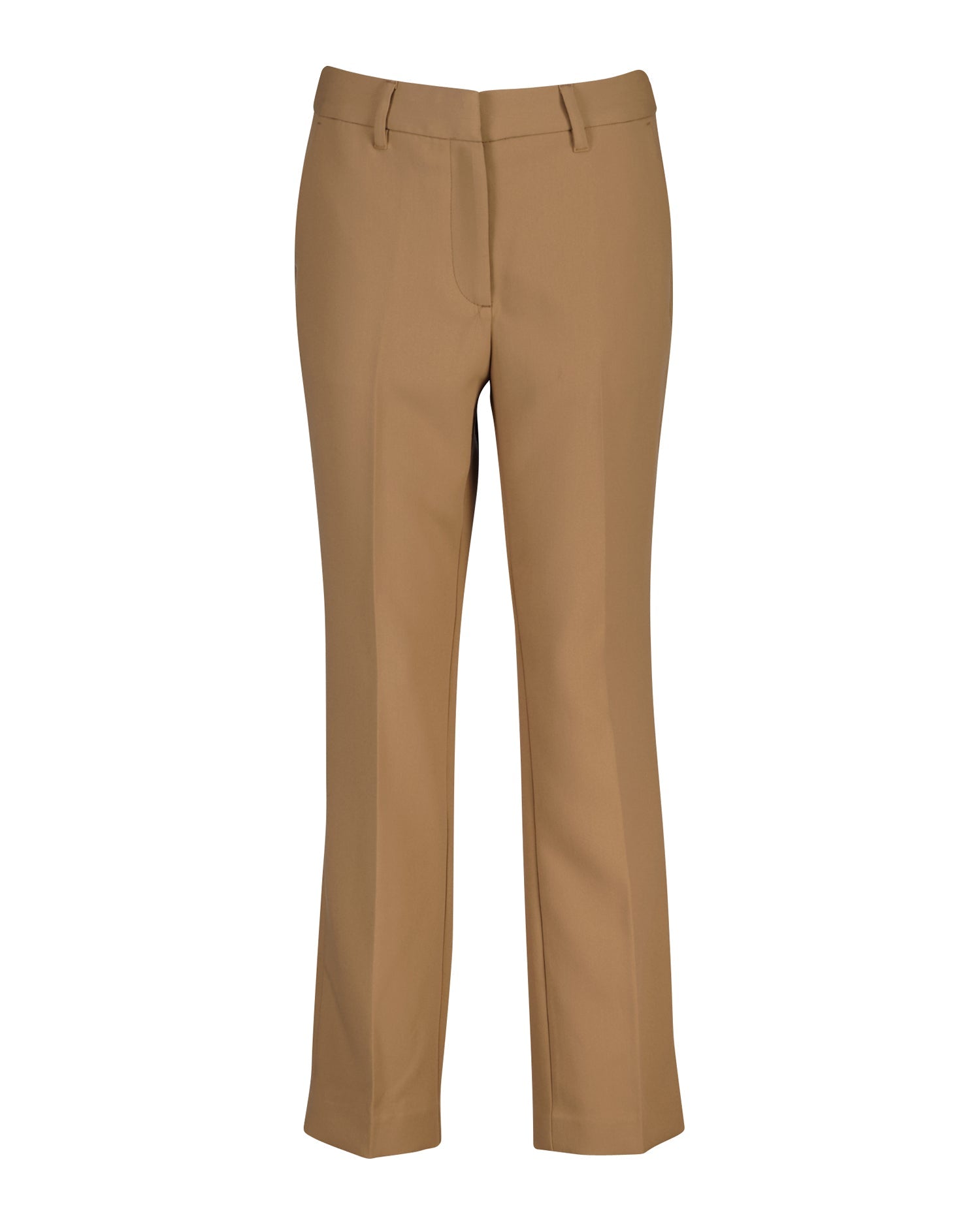 Παντελόνι Crop Mε Πτυχώσεις & Λοξές Τσέπες