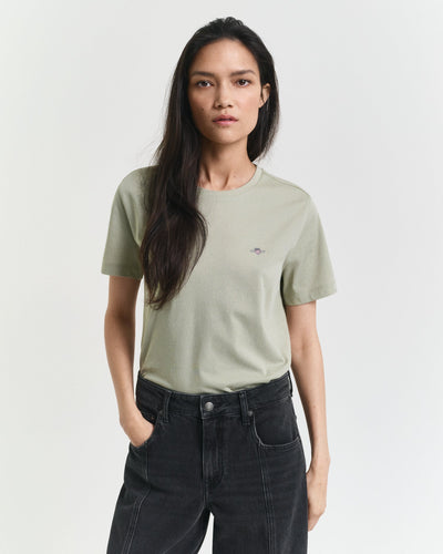 T-Shirt  Με Λογότυπο Shield GANT