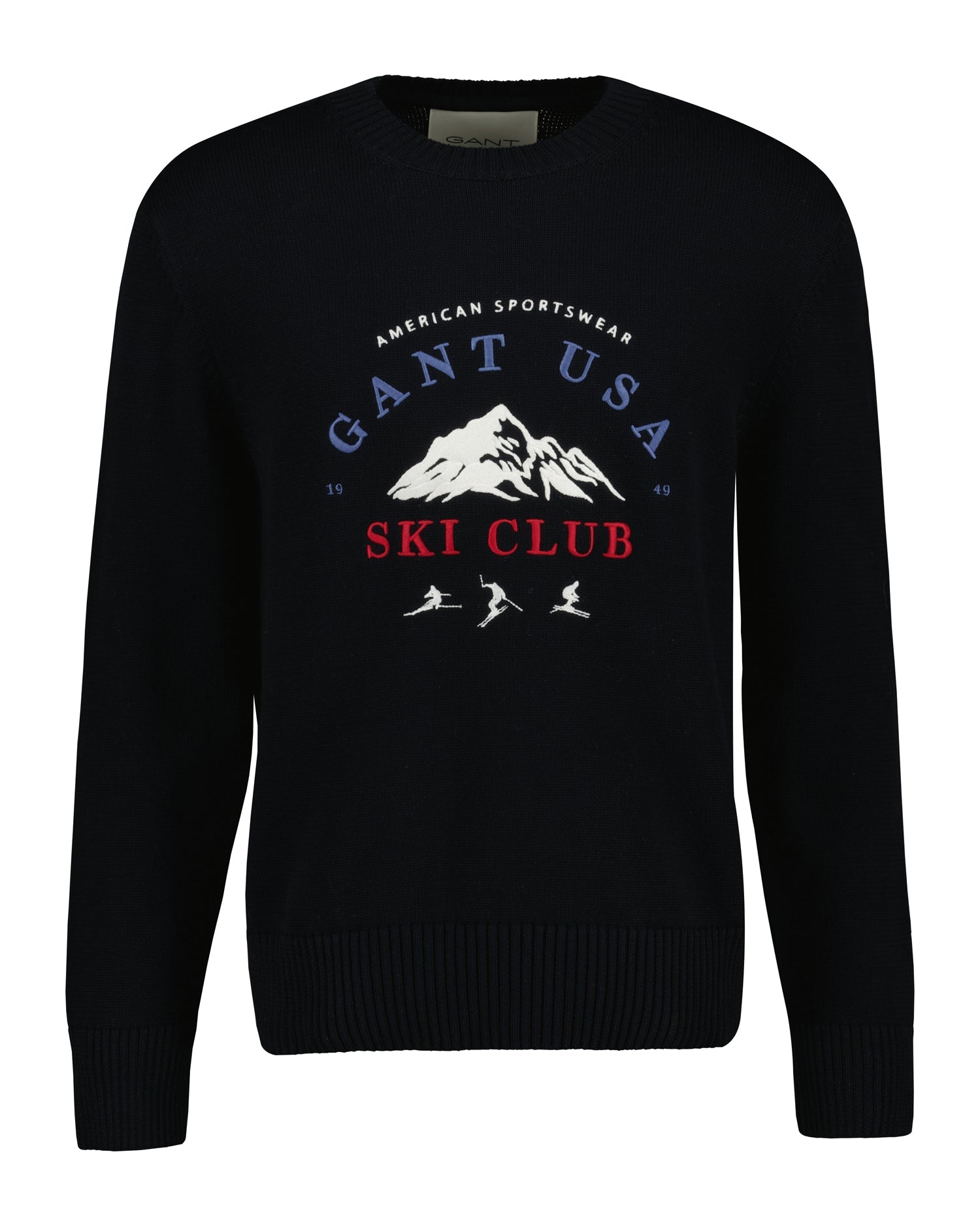 Graphic Πουλόβερ Με Στρογγυλή Λαιμόκοψη