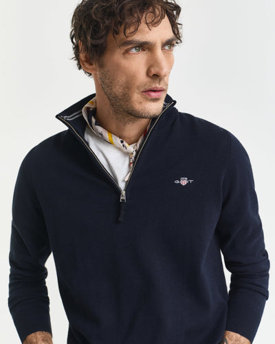 Bαμβακερό Πουλόβερ Half-zip GANT
